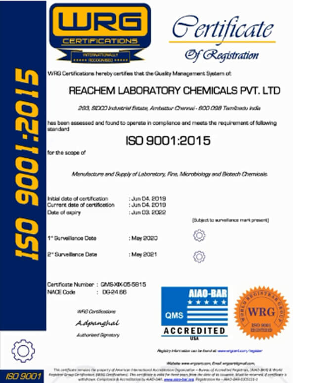 Reachem Chemicals Bespoke Chemical Products 8363